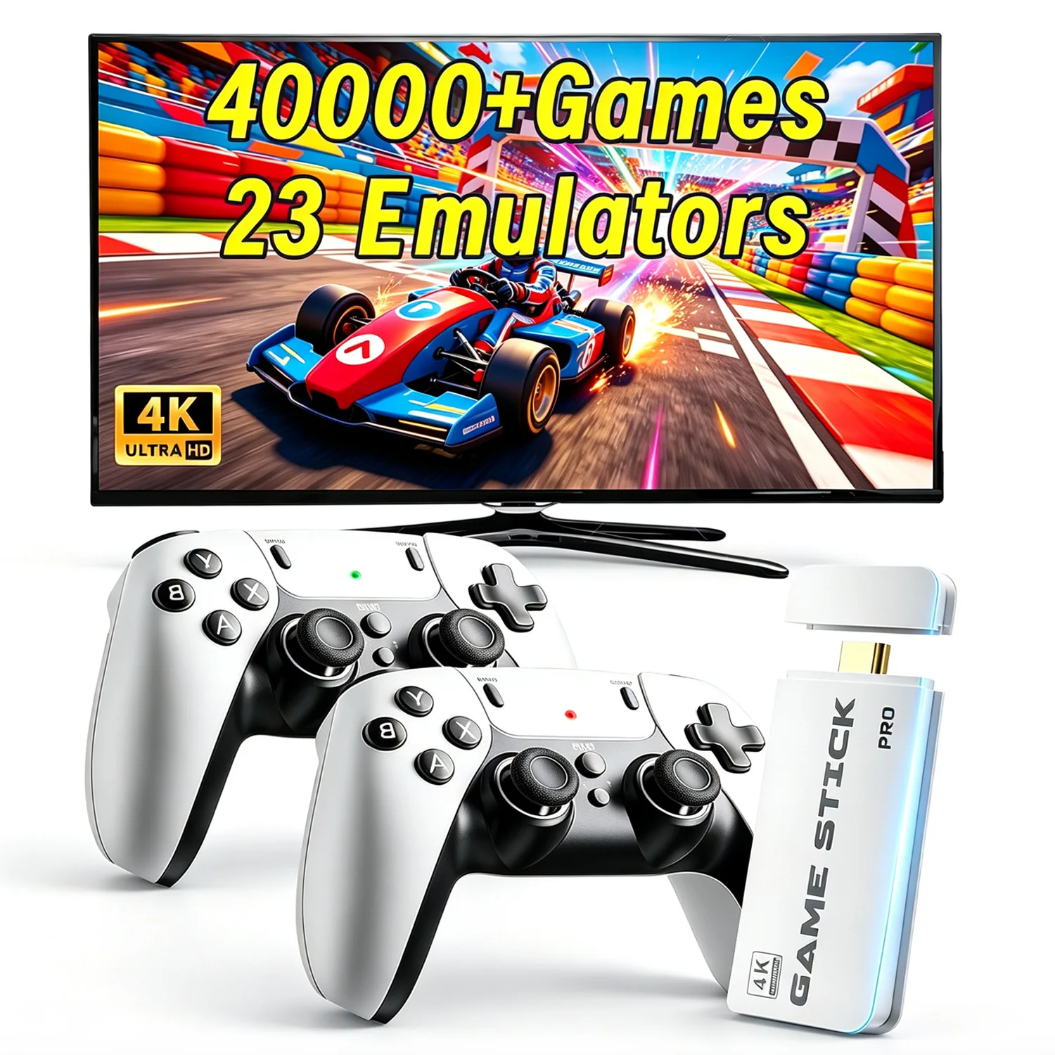 Retro Gaming N64 - M15 Retro Game Stick 4K HDMI