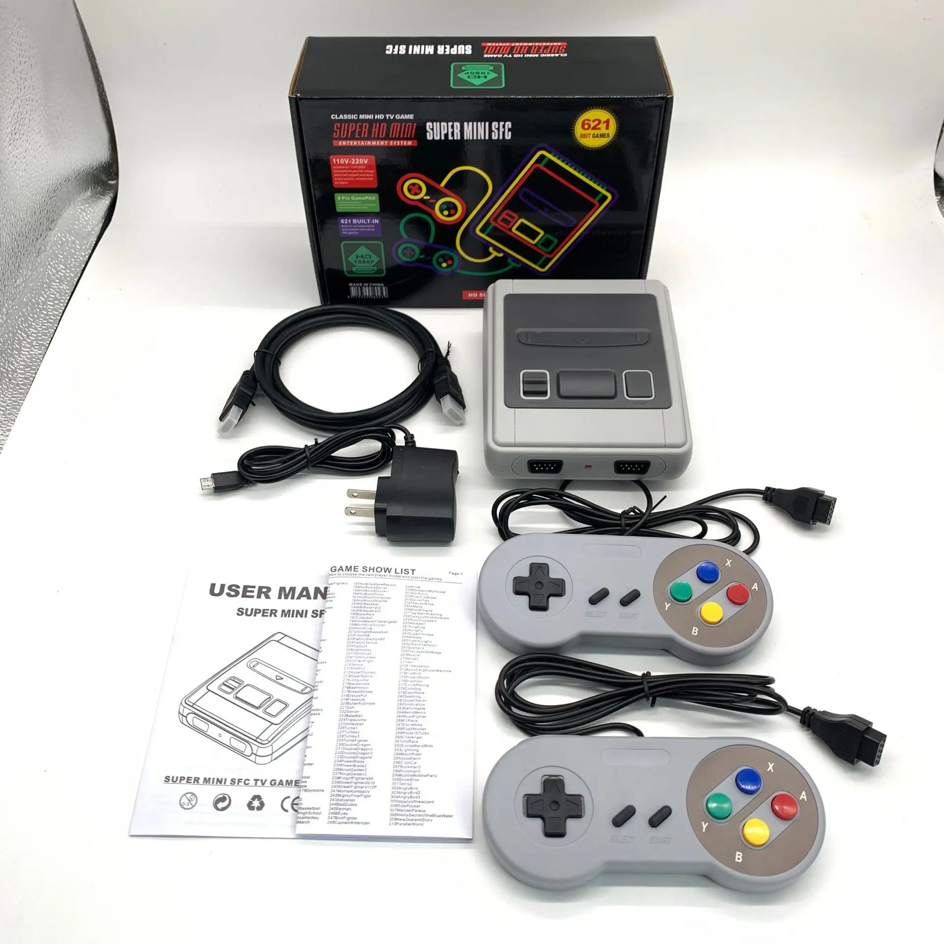 SFC621 4K HDMI Mini Retro SNES - Retro Gaming N64 ulasan dan harga