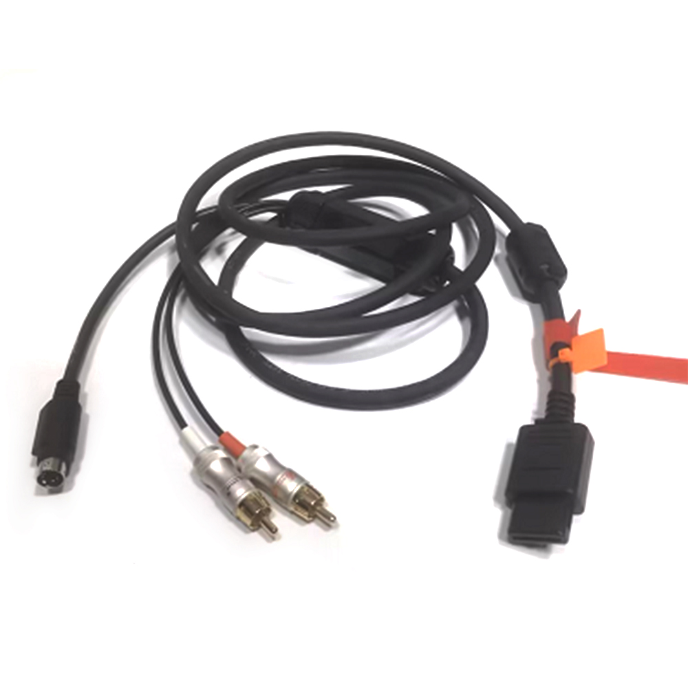 SFC N64 NGC S-Video Cable Shie - Retro Gaming N64 ulasan dan harga
