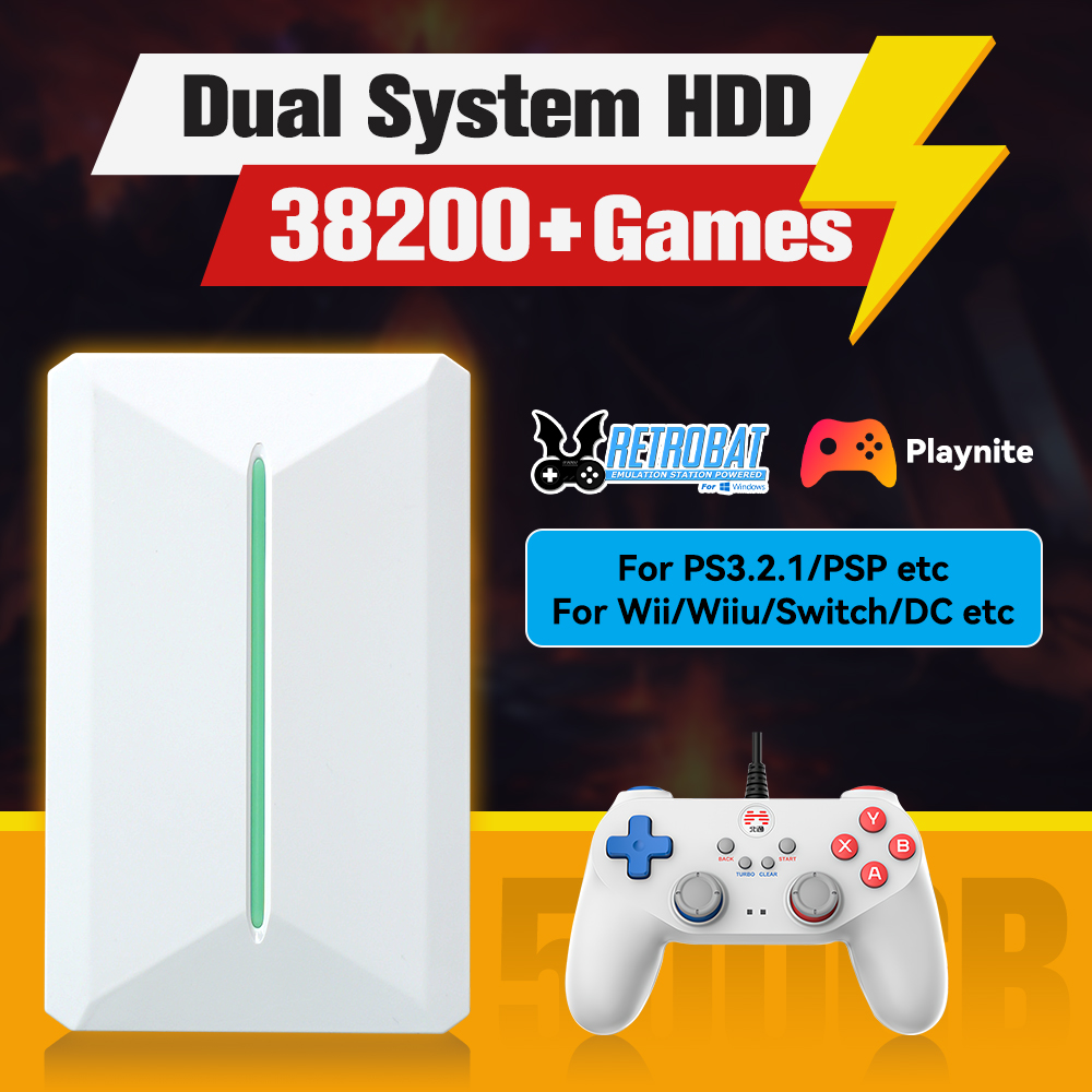 Retrobat＆Playnite System HDD R - Retro Gaming N64 ulasan dan harga