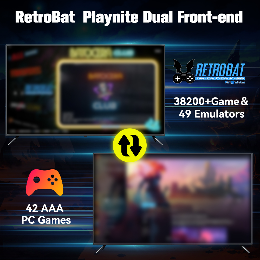 Retrobat＆Playnite System HDD R - Retro Gaming N64 ulasan dan harga
