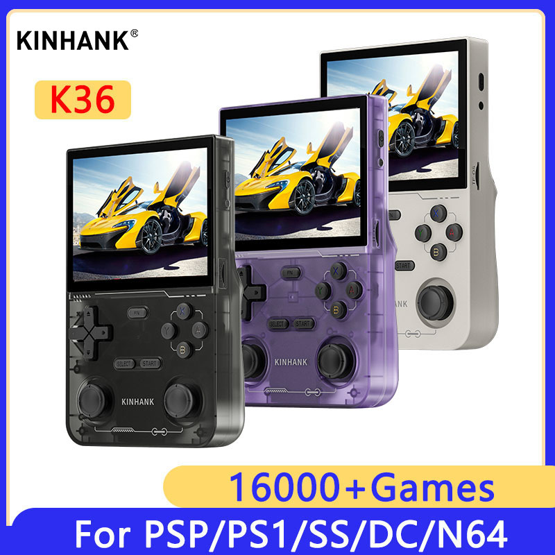 KINHANK K36 Retro Handheld Vid - Retro Gaming Kiosk ulasan dan harga