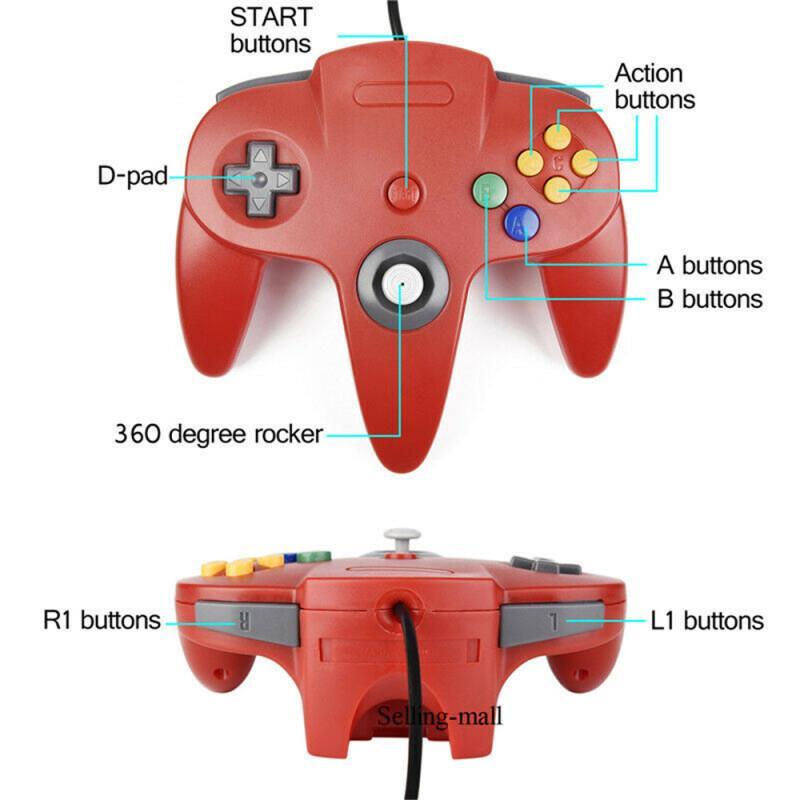 N64 Controller Classic USB Wir - Retro Gaming N64 ulasan dan harga
