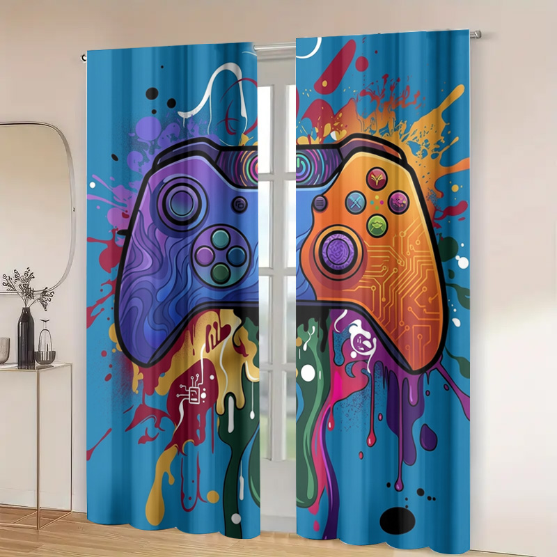 Retro Gaming Curtain Video Gam - Retro Gaming Youtube ulasan dan harga